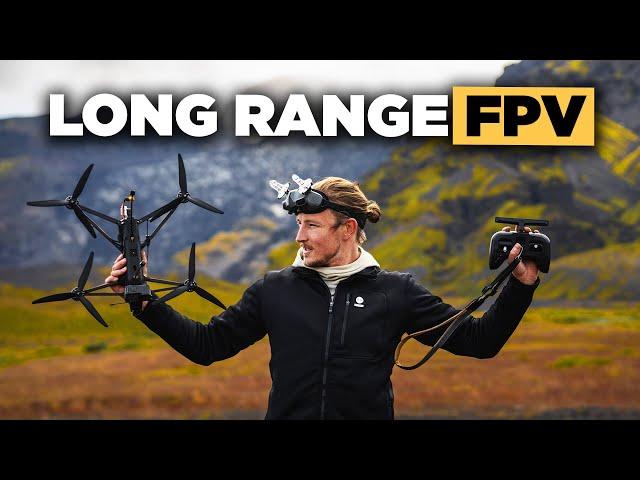 BTS FPV: Long Range FPV Flight with the HELION 10 in Iceland