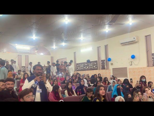 Welcome party 2k24 at Sindh University | Economics and economics finance department