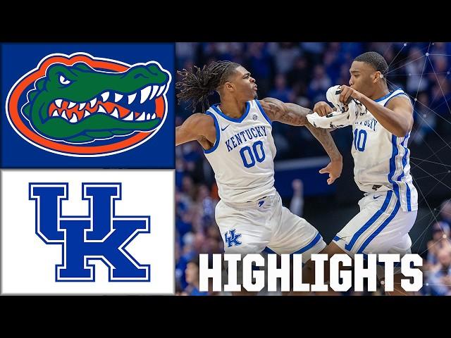 SEC BATTLE  Florida Gators vs. Kentucky Wildcats | Full Game Highlights | ESPN College Basketball