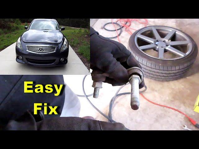 G37 Noisy When Turning  Vibration Front Sway Bar End Link Fix Upgrade for Infiniti