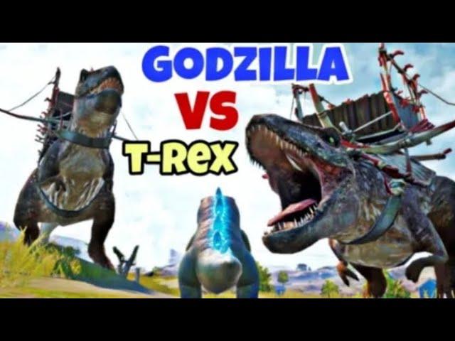 Buddy Godzilla vs. T-Rex (FULL STORY) | PUBG Mobile#video#trending