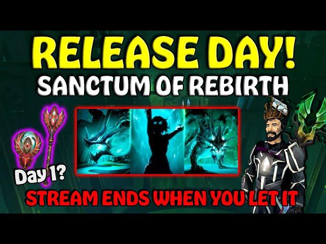 Sanctum Of Rebirth DAY 1! - Grinding For T95's - LIVE Marathon