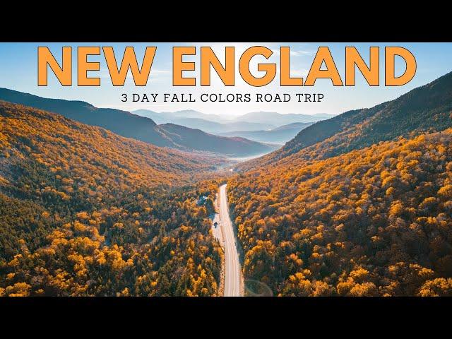 New England Fall Colors Road Trip: Kancamagus Highway, Stowe & More