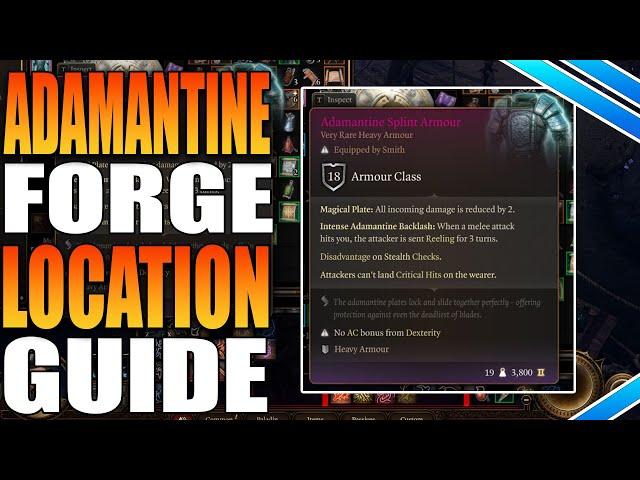 Where To Find Adamantine Forge And How To Use In Baldur's Gate 3