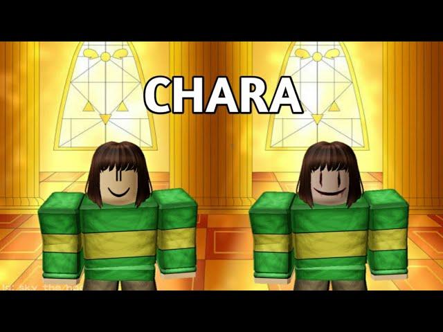 Roblox Chara Outfit Showcase