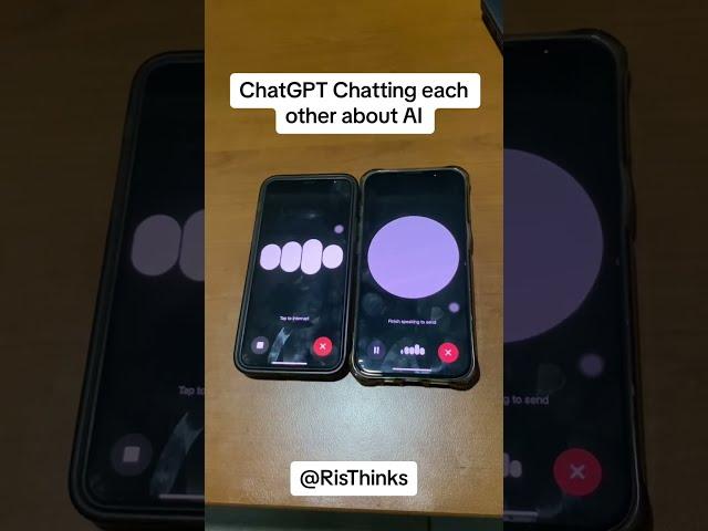 ChatGPT Discussing AI with Itself! 