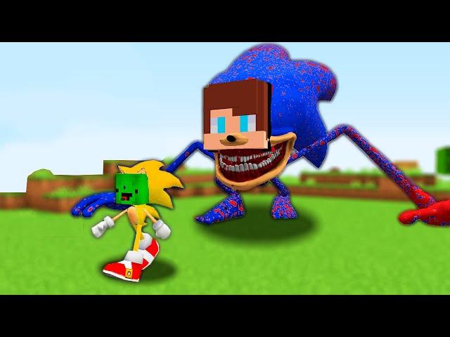 MAIZEN : JJ and Mikey become SHIN SONIC THE HEDGEHOG Story - Minecraft Animation JJ & Mikey