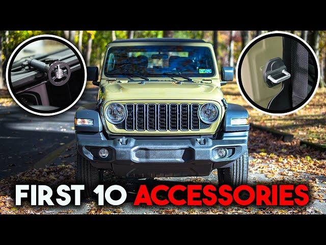 First 10 Must Have Accessories for Your New Jeep Wrangler!