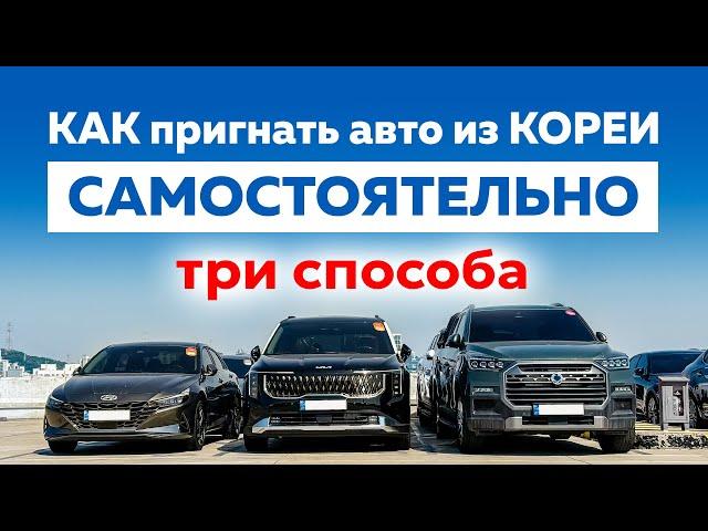 Сколько стоит пригнать авто из Южной Кореи БЕЗ посредников и БЕЗ перекупов
