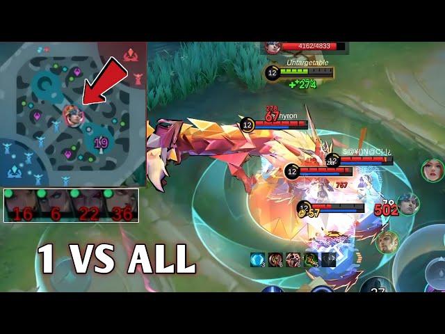 REASON WHY THEY NERF YU ZHONG 3RD SKILL! | YU ZHONG BEST BUILD 2024