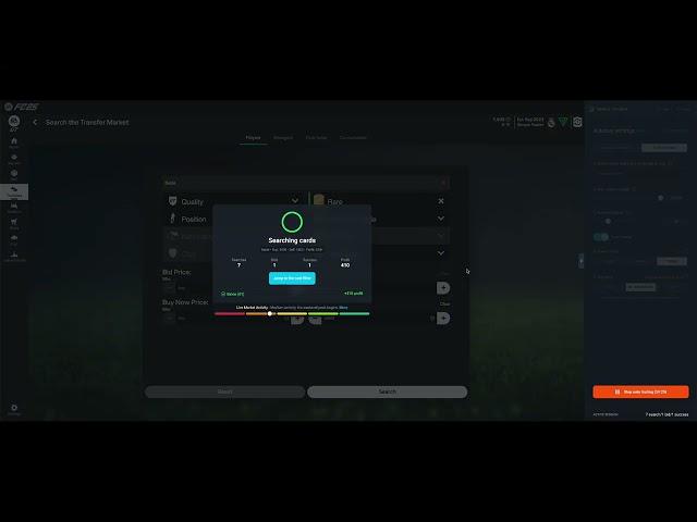 EA FC 25 FUT Sniping Bot: How to Start Auto Trading with Trending Filters?