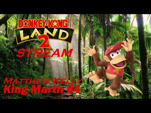 Donkey Kong Land 2 Stream (Game Boy Nintendo Switch Online)