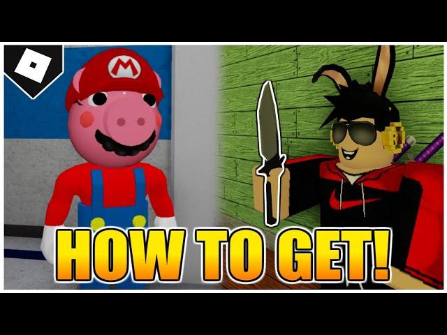 How to get the "MARIO" AND "TRAITOR" BADGES + MORPHS in INFECTEDDEVELOPER'S PIGGY! [ROBLOX]