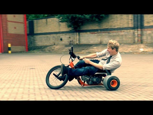 Motorised Drift Trike = FUN