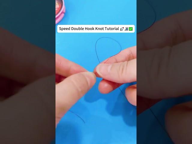Fastest Way to Tie a Double Hook Rig – Easy Fishing Knot Tutorial   #reeffun #diy #fishinghook