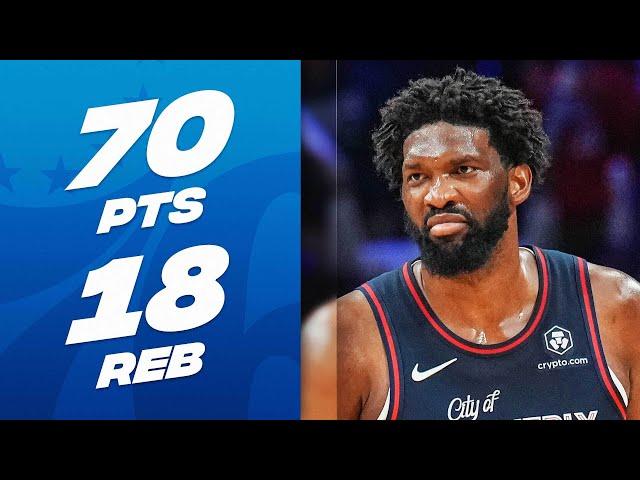 EVERY POINT From Joel Embiid's 70-PT CAREER-HIGH Performance!  | January 22, 2024