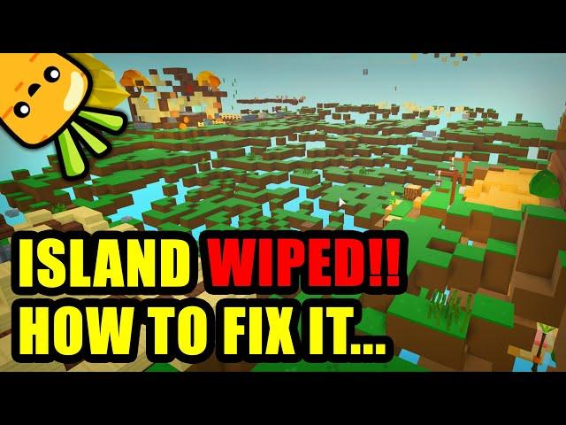 Roblox Island | How to Restore your Island after Data Wipe