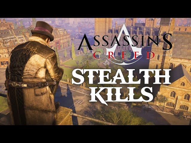 Assassin's Creed Syndicate Stealth Gameplay - Stealth Kills & Assassinations