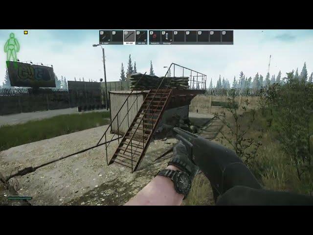 Tarkov Raid 23: Reserve with an MP-153