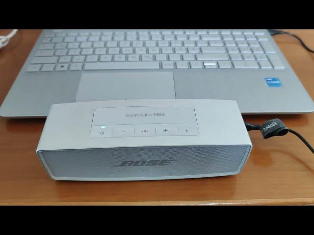 BOSE Soundlink mini2 blinkt rot, trotz Update,  Fehler behoben