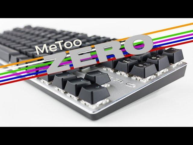 Обзор клавиатуры MeToo ZERO