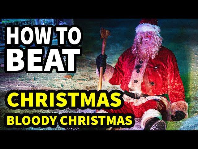 How To Beat The SANTA TERMINATOR In "Christmas Bloody Christmas"