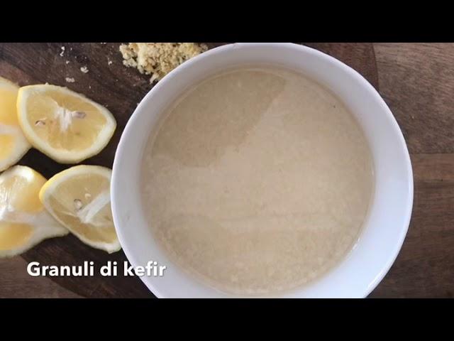 Preparare il Kefir d’acqua