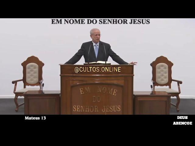 SANTO CULTO A DEUS / DOM - 22/09/2024 - 7:30h - PALAVRA - MATEUS 13 #CULTOONLINE #CCB #CULTOAOVIVO