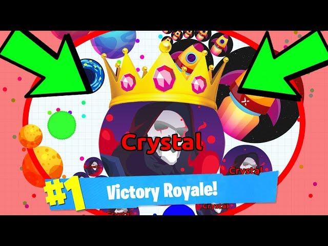 FANIX.IO BATTLE ROYALE KING! Agar.io + Fortnite = Fanix.io Battle Royale Gamemode!