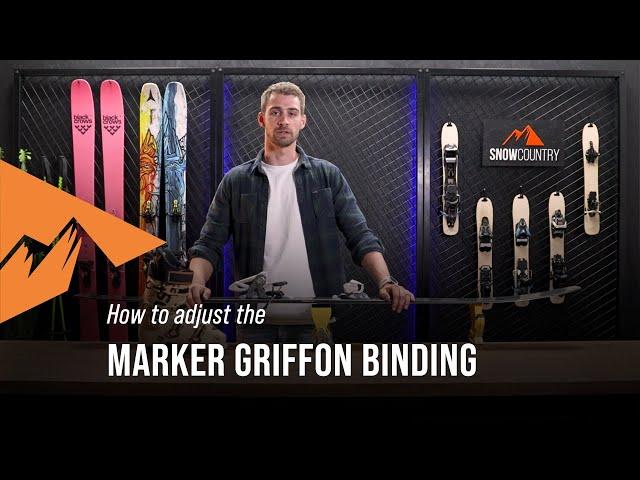 How to adjust your Marker Griffon binding