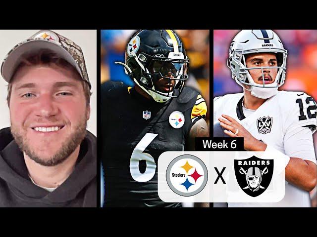 Pittsburgh Steelers x Las Vegas Raiders Week 6 Preview