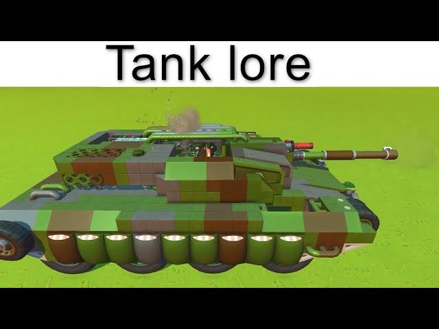 Scrap Mechanic Tank lore