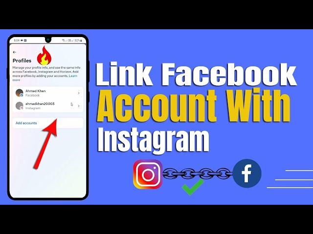 How To Link Facebook Account With Instagram