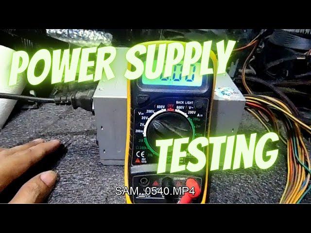 PSU Testing