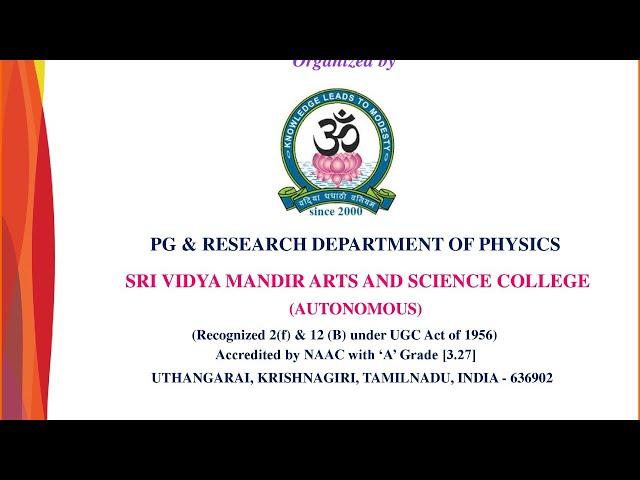 International Virtual Conference entitled “Physics of Emerging Materials and Molecules (IVCPEMM – 20