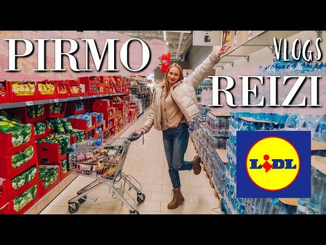 PIRMO REIZI IEPĒRKAMIES LIDL (beidzot! ) + IZMĒĢINĀM IETEIKTOS PRODUKTUS | SVĒTDIENAS VLOGS