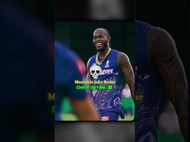 Jofra Archer Devil Smile.. || #cricket #shorts