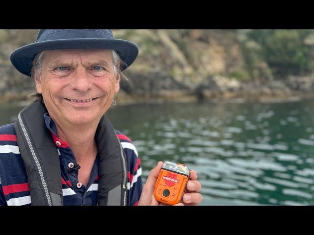 Leon explains: Personal Marine Emergency Transmitter (PLB) ideal when adventuring in a small boat