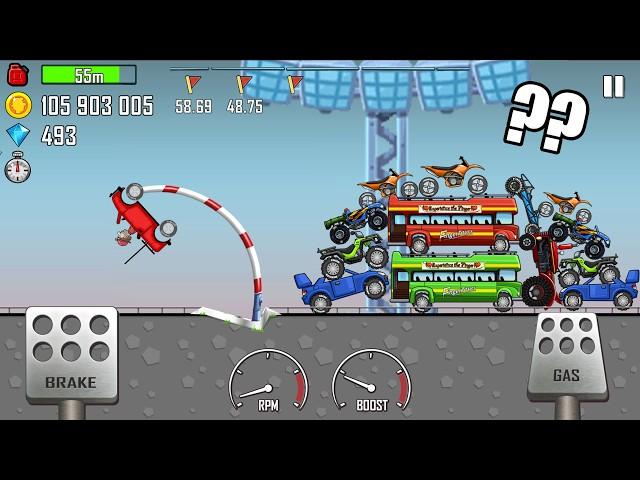 Hill Climb Racing - JEEP in POLE VAULT - The Olympic Games Update (GamePlay)