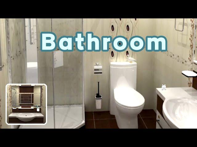 Bathroom Room Escape Game Walkthrough (noprops)