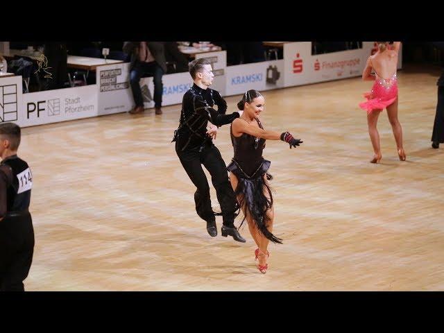 Alin Andrei Beca - Michelle Nazarenus, GER | GoldstadtPokal 2018 - WDSF Youth LAT - R1 S