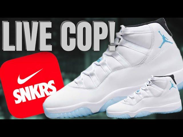 LIVE COP : AIR JORDAN 11 LEGEND BLUE.. YOU MIGHT BE SURPRISED WITH STOCK TODAY!