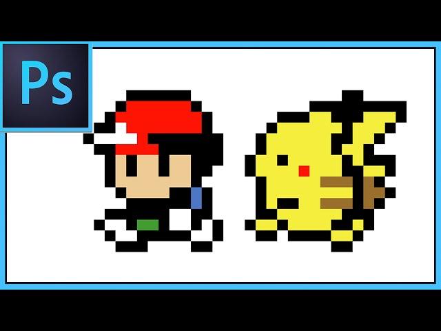 How to make pixel art in Photoshop