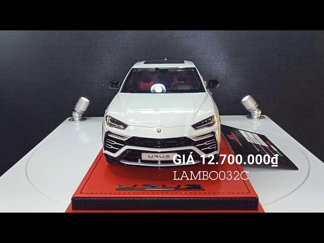 Xe Mô Hình Lamborghini Urus Bianco / Carus (Taigete Wheels) Hanmade  1:18  MR Model (Trắng)