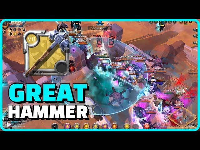 Albion Online ZvZ Highlights (Europe) | How Sweet Great Hammer Tastes