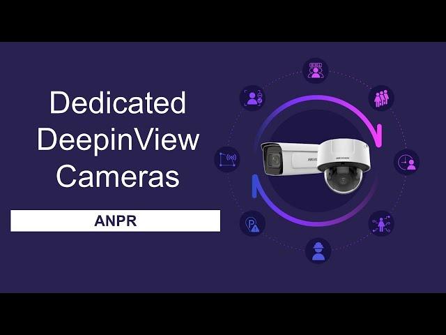 ANPR at Entrance & Exit - Dedicated DeepinView cameras