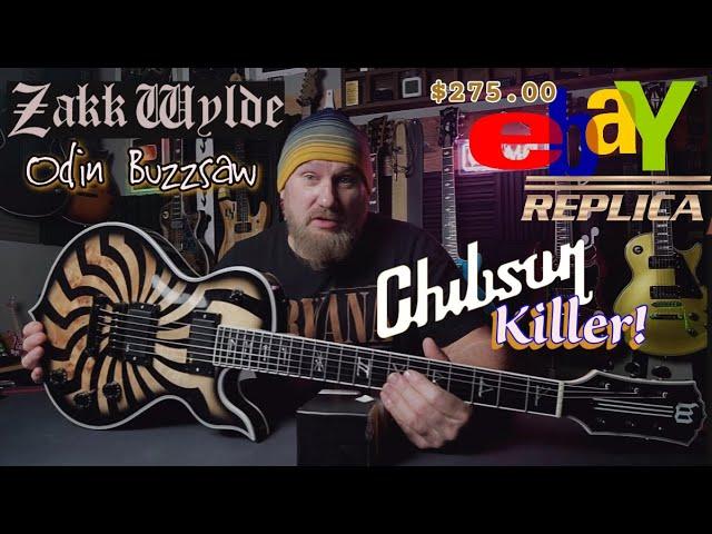 Replica Zakk Wylde Odin Buzzsaw 2023 Guitar  Review: Extreme Chibson Crusher!