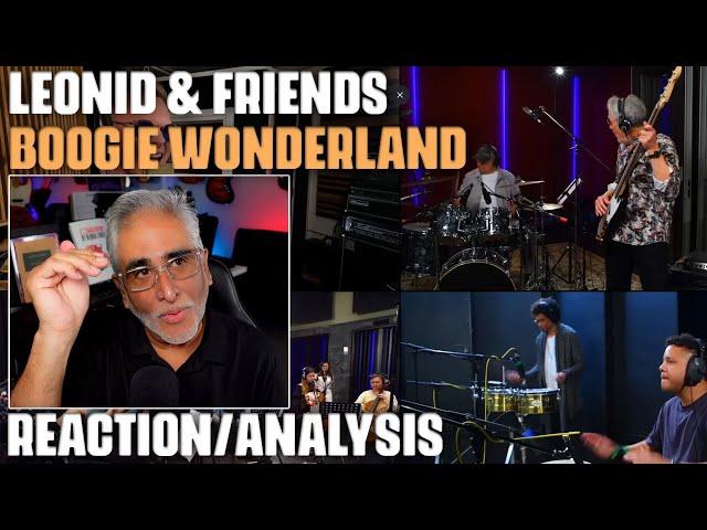 "Boogie Wonderland" (EWF Cover) by Leonid & Friends, Reaction/Analysis by Musician/Producer