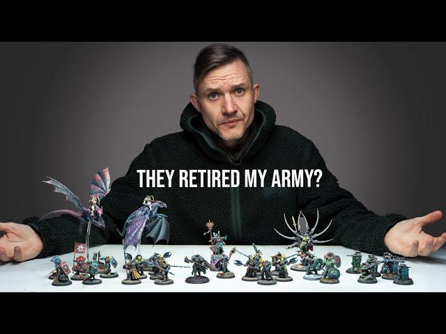 It took 3 Years to make this Warhammer army & now I can't use it?