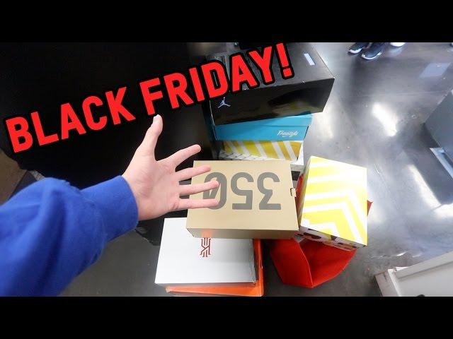 INSANE BLACK FRIDAY SNEAKER SHOPPING (14 PAIRS)